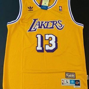 Chamberlain Lakers Jersey Adidas Large Swingman